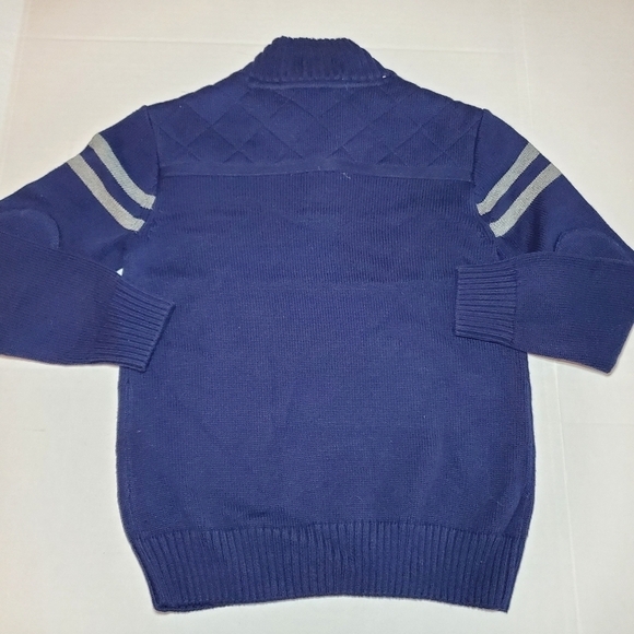 NWT Hope & Henry Mock Neck Button Placket Sweater Organic Cotton Sz S - Picture 4 of 6